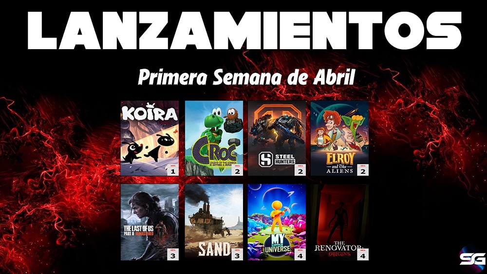 Lanzamientos 1ª Semana Abril 
