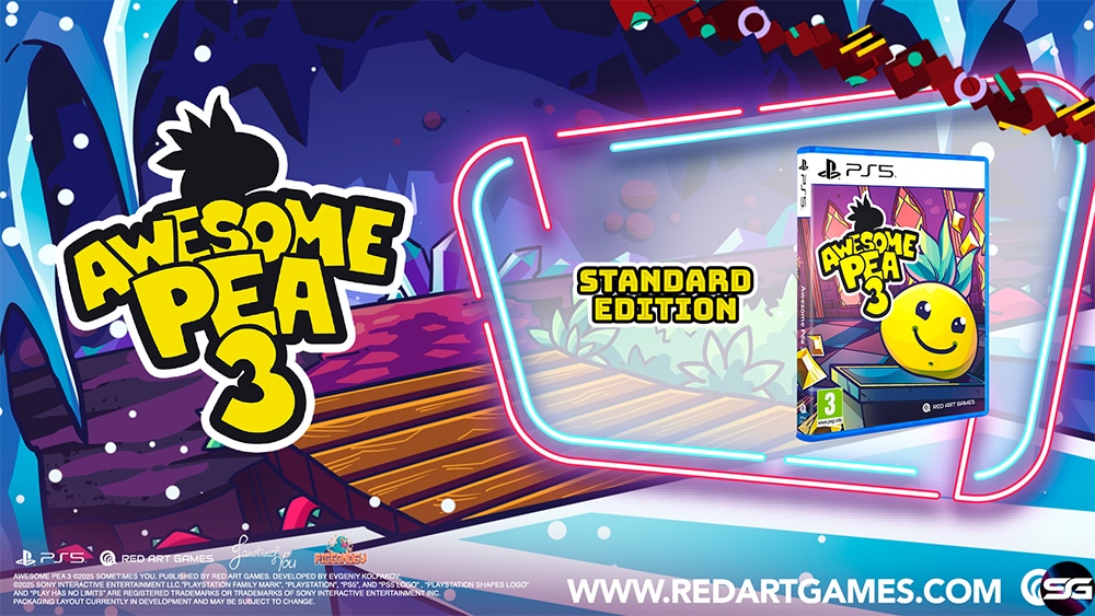 Awesome Pea 3 llegará en formato físico para PlayStation 5  