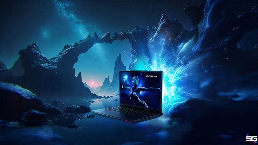 ERAZER presenta la nueva generación de potentes portátiles gaming 