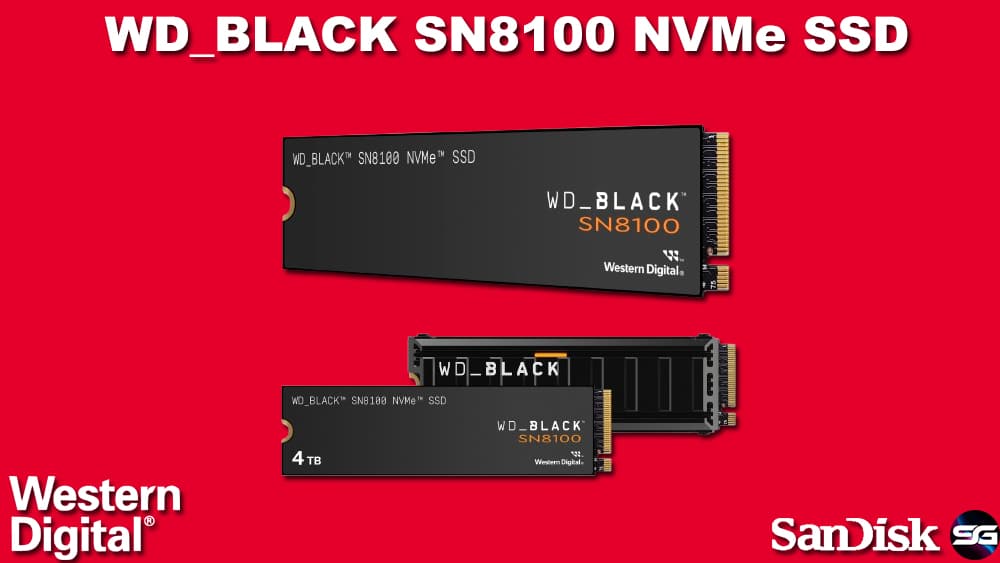 Sandisk® presenta el WD_BLACK™ SN8100 NVMe™ SSD, el SSD PCIe® Gen 5.0 NVMe™ más rápido del mundo 