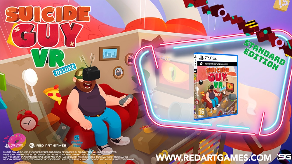 Suicide Guy VR Deluxe llegará en formato físico para PlayStation VR2 