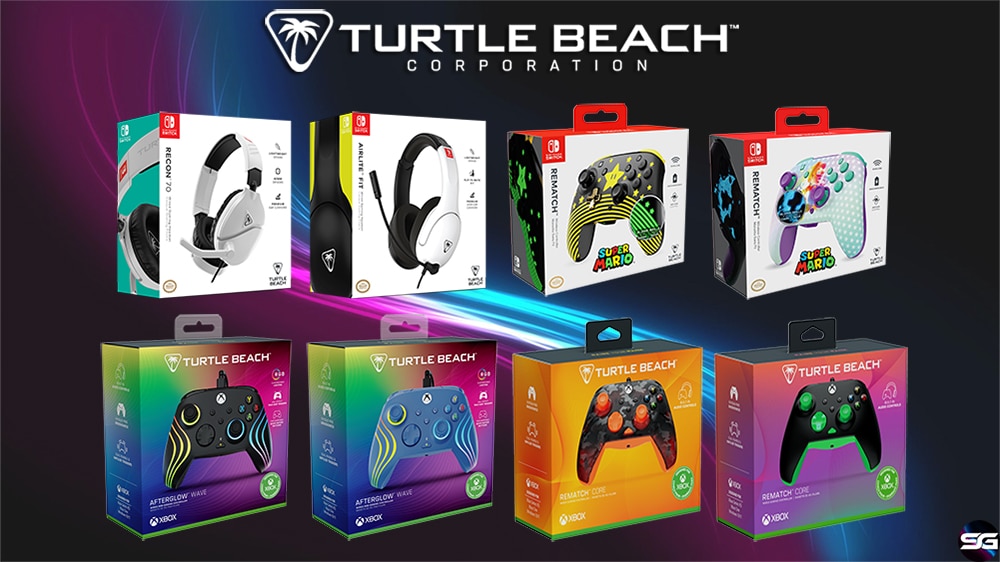 Ya está disponible la nueva gama de auriculares y mandos para Xbox y Nintendo Switch de Turtle Beach 