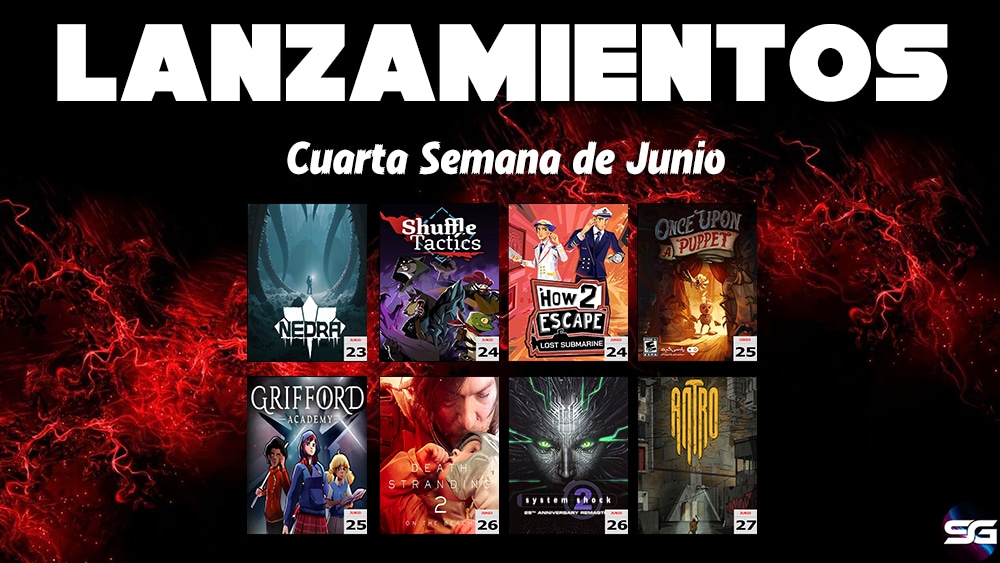 Lanzamientos 4ª Semana Junio 