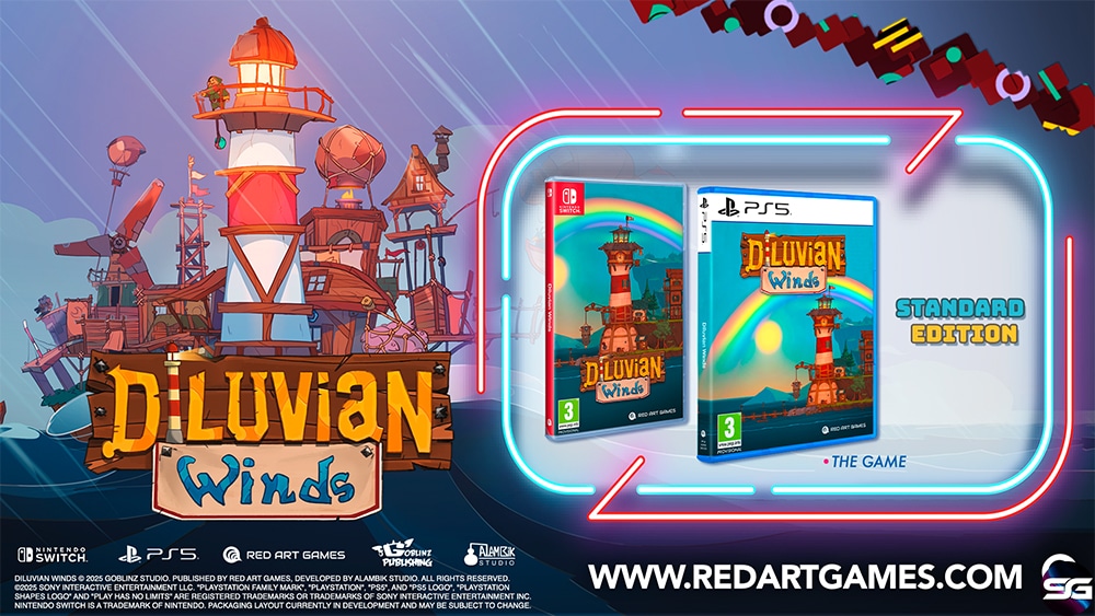 Diluvian Winds llegará en formato físico para PlayStation 5 y Nintendo Switch   