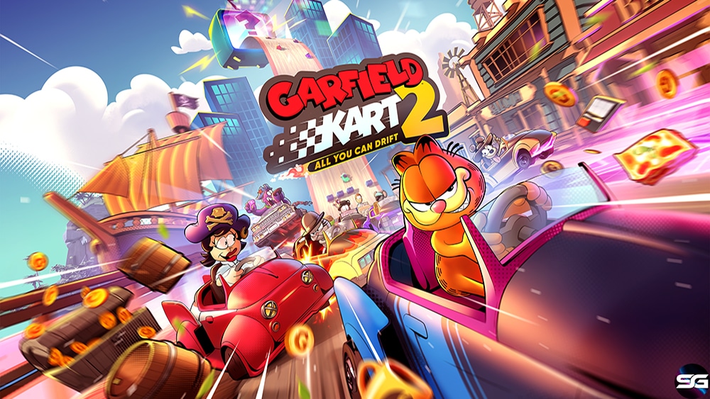 Garfield Kart 2 All You Can Drift llegará en formato físico para PlayStation 5 y Nintendo Switch   