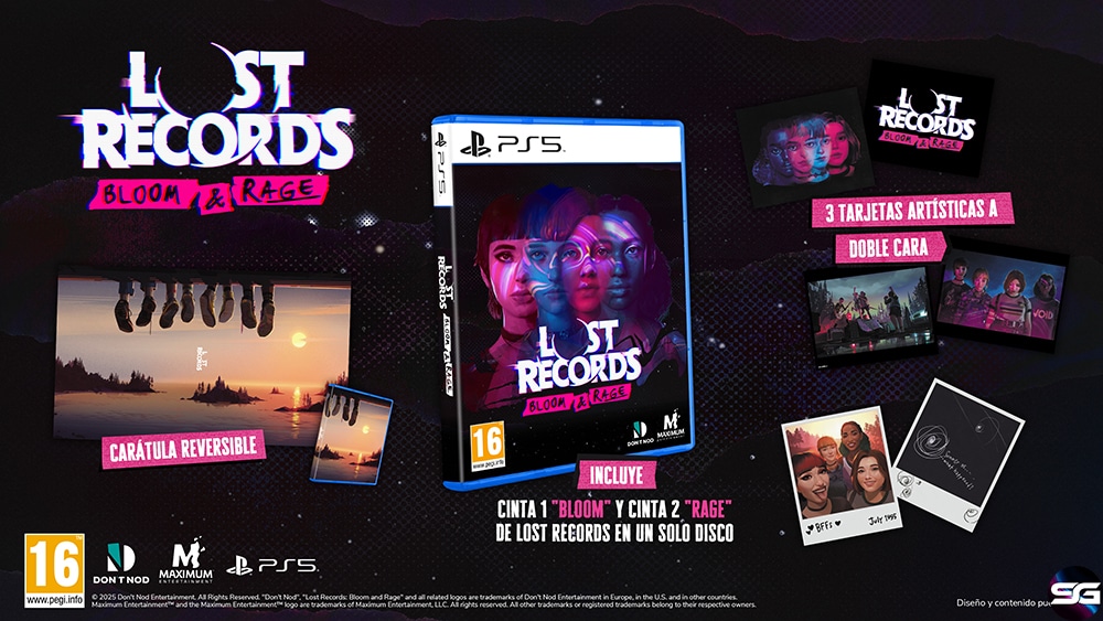 Lost Records: Bloom & Rage llegará en formato físico el 7 de agosto para PlayStation 5  