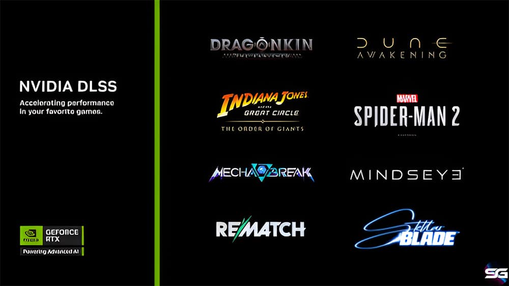 DLSS 4 con Multi Frame Generation llega a Dune: Awakening, Stellar Blade y más juegos 