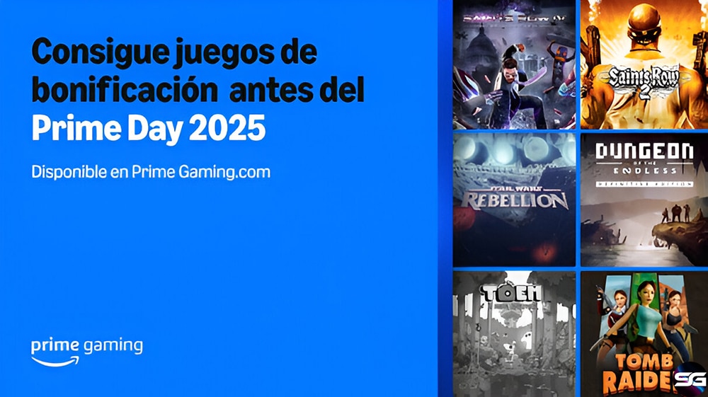 Celebra la antesala del Prime Day 2025 con seis juegos extra de Prime Gaming para PC 