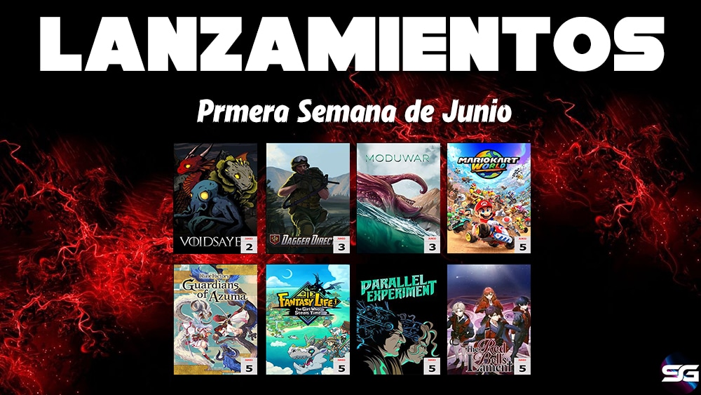 Lanzamientos 1ª Semana Junio 