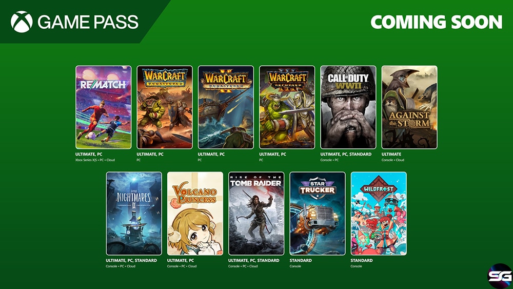 Próximamente en Game Pass: Rematch, Warcraft I & II: Remastered, Warcraft III: Reforged, Call of Duty: WWII y más  
