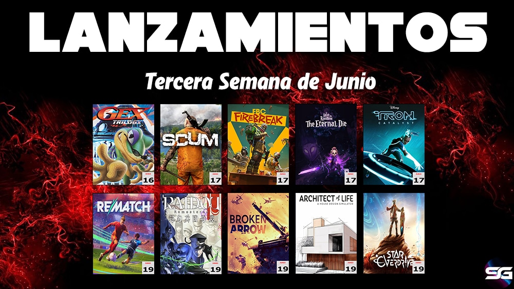 Lanzamientos 3ª Semana Junio 