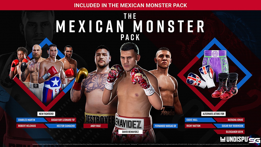 EL DLC MEXICAN MONSTER LLEGA A UNDISPUTED 