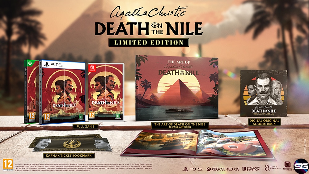 Agatha Christie Muerte en el Nilo revela su fecha de lanzamiento y Edición Limitada   