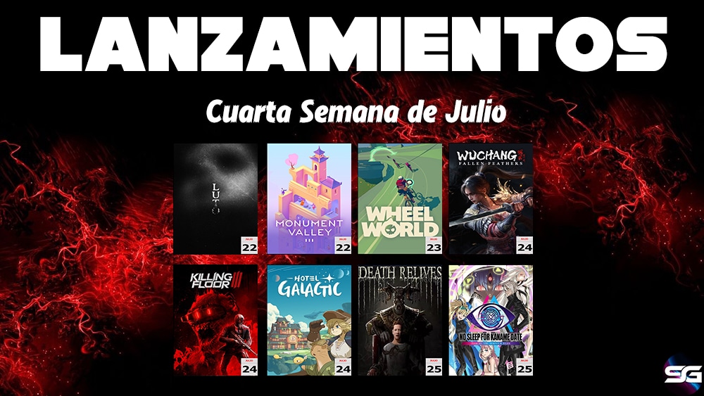 Lanzamientos 4ª Semana Julio 