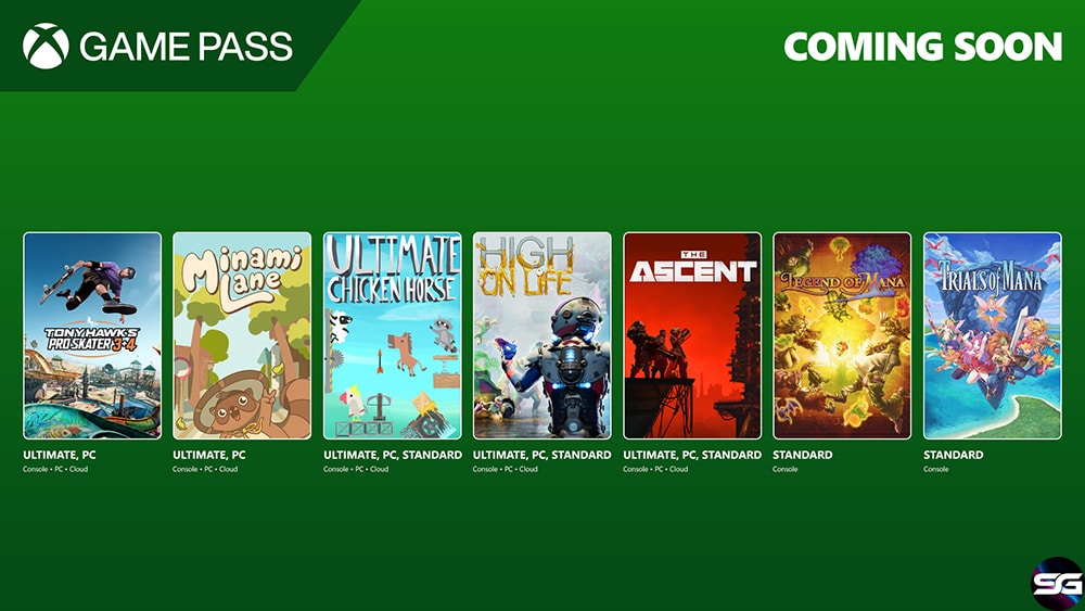 Próximamente en Game Pass: Tony Hawk’s Pro Skater 3 + 4, Minami Lane, Ultimate Chicken Horse y muchos más  