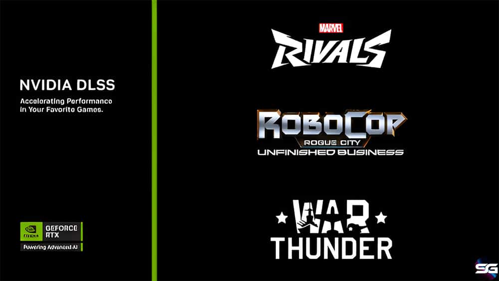DLSS 4 y Refex llegan a Marvel Rivals y más 