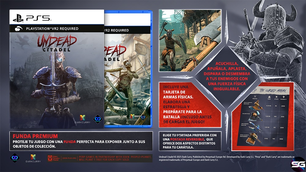 Undead Citadel llegará en formato físico para PlayStationVR2  