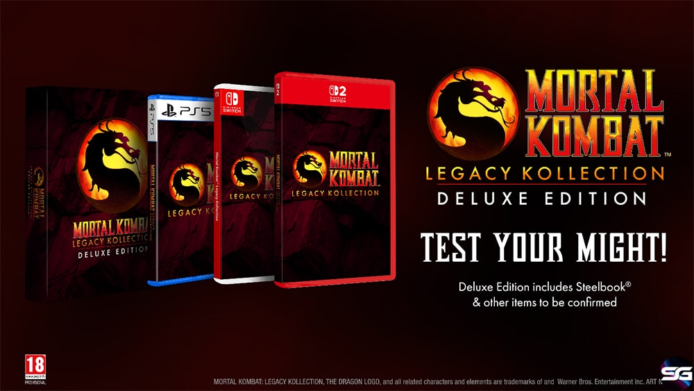 Mortal Kombat: Legacy Kollection llegará en formato físico para PlayStation 5, Nintendo Switch y Nintendo Switch 2   